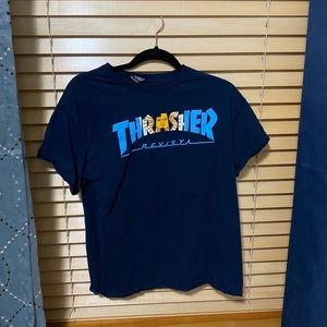 blue thrasher shirt
